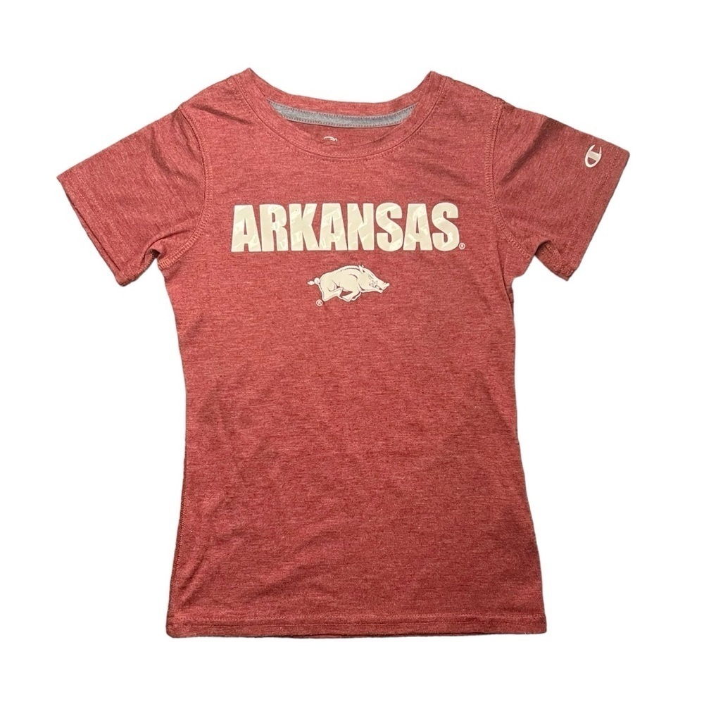 Arkansas Razorback Girls Tee - Picture 1 of 7
